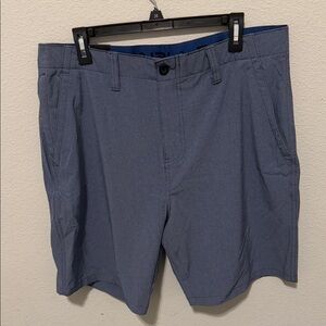 Classic Blue Flat Front Men's Shorts